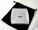 SILVER FOLDING PURSE SHAPED COMPACT MIRROR BAG M-35S