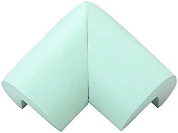 CHANGAN Baby Safety Soft Foam Tabel Edge Corner Protectors for family (Green, 8 Pack)