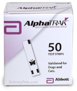 Childrens Toyshop  Pet Supplies : AlphaTRAK Blood Glucose TEST STRIPS - 50 Count