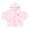 Antigua LSU Girl's Pink Lucky Long Sleeve Fleece Hoody (Small)