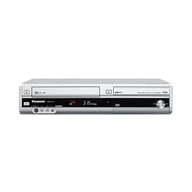 Panasonic DMR-EZ47 - DVD Recorder & VCR Combination - With 1080P Up-Conversion & Freeview - Silver