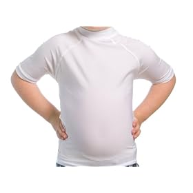 Buy Beach Depot UPF 50+ Toddler Short Sleeve Rash Guard Shirt by The Beach Depot