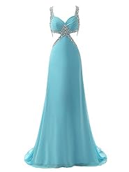 Sexy Beaded Ruched Lace Sweetheart Chiffon Prom Dress/Party Dress 