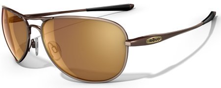 Revo Transom Sunglasses - Polarized Polished Brown/Bronze, One Size