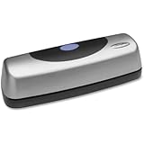 Swingline 3 Hole Punch, Electric, Portable, Desktop, 15 Sheet Capacity, Silver (A7074515)