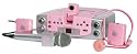 The Singing Machine SMVG609 PINK Karaoke with Wireless & Wired Microphone