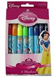 Disney Princess Markers - 8 pcs Marker Set