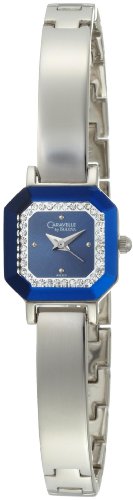 Caravelle by Bulova Women's 43L123 Crystal Blue Dial Bangle Watch