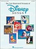 New Illustrated Treasury of Disney Songs - Piano/Vocal/Guitar Songbook