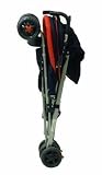 Dream On Me High Fashion Stroller with Ultra large Hood, Red