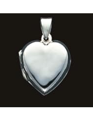 Sterling Silver Domed Heart Locket