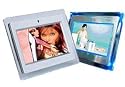 7 Digital Photo Frame & Mp3/video Acrylic Frame with Blue LED
