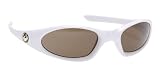Dragon Box Sunglasses White/Bronze Lens