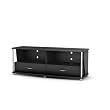 South Shore Furniture City Life Collection TV Stand, Pure Black