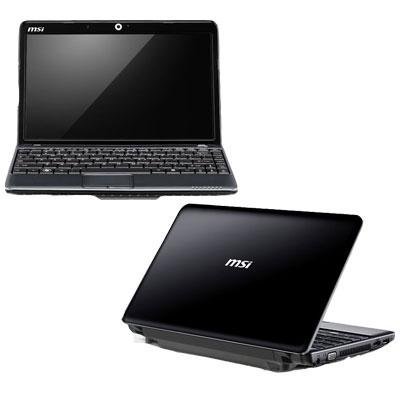 MSI U230-040US 12.1-Inch Netbook - 4 Hour Battery Life