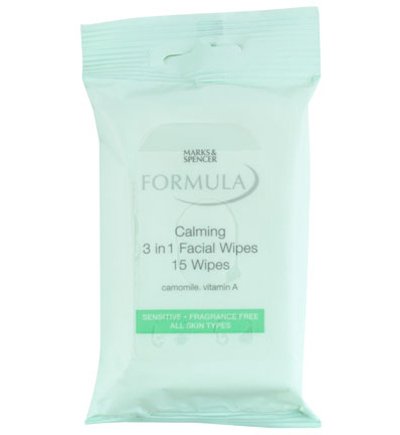 Formula Calming 3 in 1 Facial Wipes (15)