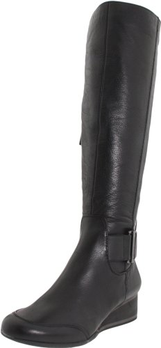 DKNY Womens Ringside Boot,Black,5.5 M US