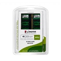 Kingston Apple 4GB Kit (2x2GB Modules) 667MHz DDR2 SoDimm iMac and Macbook Memory (KTA-MB667K2/4GR)