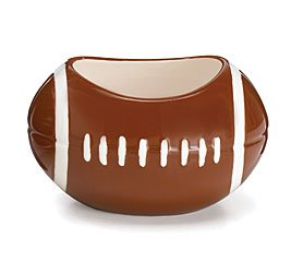 Ceramic Football Bowl - Use As a Planter or Candy Dish!