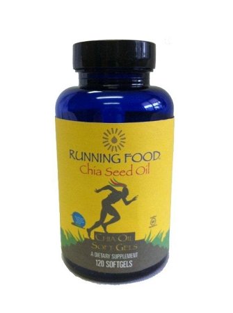 Running Food Chia Supplements (Soft Gels, 120 count)