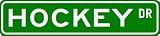 HOCKEY Street Sign ~ Custom Street Sign - Aluminum - B0014H9D42