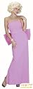 Adult Pink Marilyn Monroe Dress (Sz:Medium 10-12)