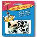 PetSet Jungle-Dangle Teaser Cat Toy 3 length assorted-color- 6-count