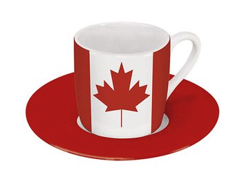Canada - Espresso Cup and Saucer