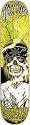 Creature Gravette Hippie Skull Powerply Decks, 31.9 x 8.0 - Inches