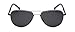 Outray Men's Aviator Polarized Sunglasses 108a1 Gun/Grey