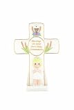 Precious Moments “Blessings On Your First Holy Communion” Girl Cross