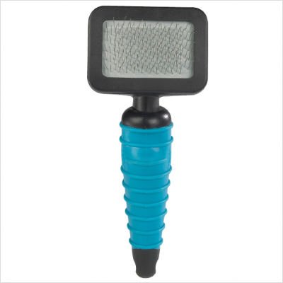 Dog Grooming Brushes:Mgt Ergonomic Slicker Brush Med