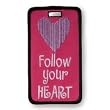 Finders Key Purse Follow Your Heart Luggage Tag