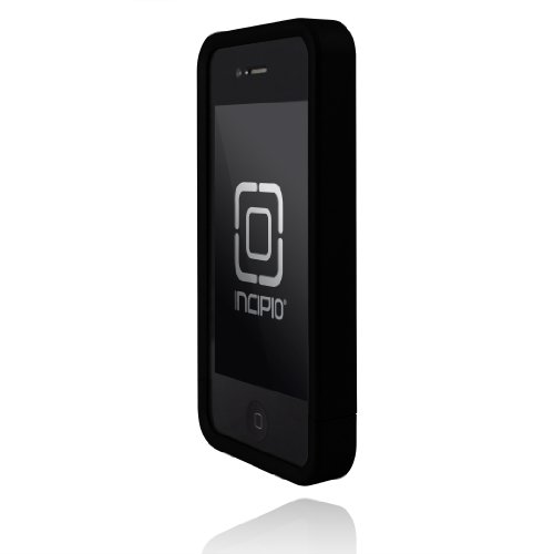 Incipio EDGE PRO Hard Shell Slider Case for iPhone 4 /4S - Black 1 pack-Carrying Case-Retail Packaging