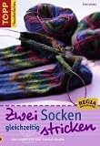 Zwei Socken gleichzeitig stricken