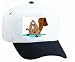 White Cap with soaked, beaver