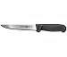 R H. Forschner by Victorinox 8-Inch Straight Boning Knife, Black Fibrox Handle