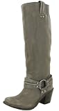 FRYE 77846 CARMEN HARNESS TALL GREY