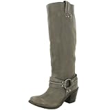 FRYE 77846 CARMEN HARNESS TALL GREY by FRYE