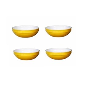 Emile Henry 1-Quart Individual Pasta Bowls, Set of 4, Citron by Emile Henry