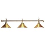 Sterling Solid Brass Pool Table Lamp, 58