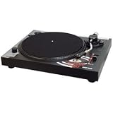 Pyle PLTTB1 Professional Belt-Drive Manual Turntable