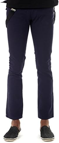 Something Strong Men's Slim fit pants in Navy, 32