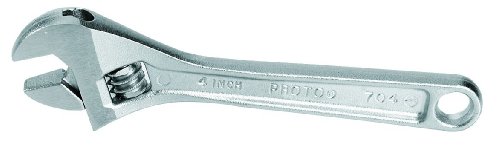 Stanley Proto J715 Satin Adjustable Wrench, 15-Inch