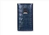 Apple iPhone 3G/3Gs Ribbon Leather Case by OCTO - Navy Embossed