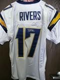 Signed Rivers, Philip (San Diego Chargers) Authentic Reebok Chargers Jersey