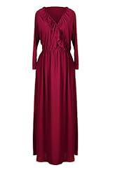 V-neck Spring Summer Wrap Short Sleeves Sleeveless Spaghetti Strap Elasticized   Waistline General Print Maxi Dress 