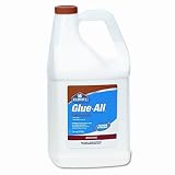 Elmer's E1326 - Glue-All White Glue, Repositionable, 1 gal-EPIE1326