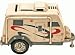White Travel Camper Trailer Money Coin Bank - Money Change Collector Figure 7 Inches