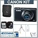 Canon PowerShot S95 Digital Camera Kit, with 8GB SD Memory Card, Spare NB-6L Type Lithium-ion Battery, Camera Case, Professional Lens Cleaning Kit, Table Top Tripod, USB 2.0 SD Card Reader